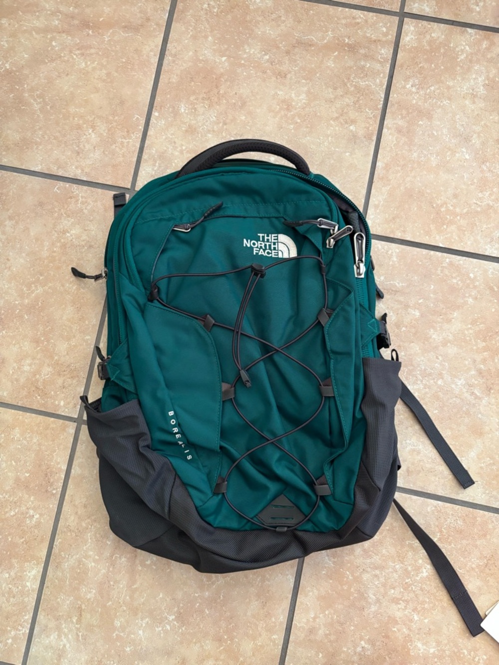 The North Face Men’s Teal Green and Black Backpack
